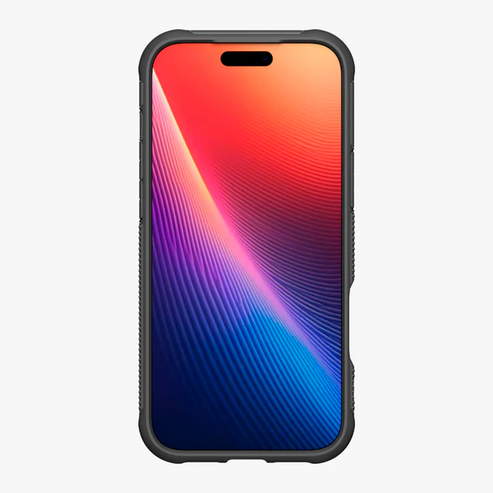 Imagen 2 del producto Case Spigen para iPhone 17 Pro Max Slim Armor con MagSafe, soporte integrado, antigolpes, negro mate